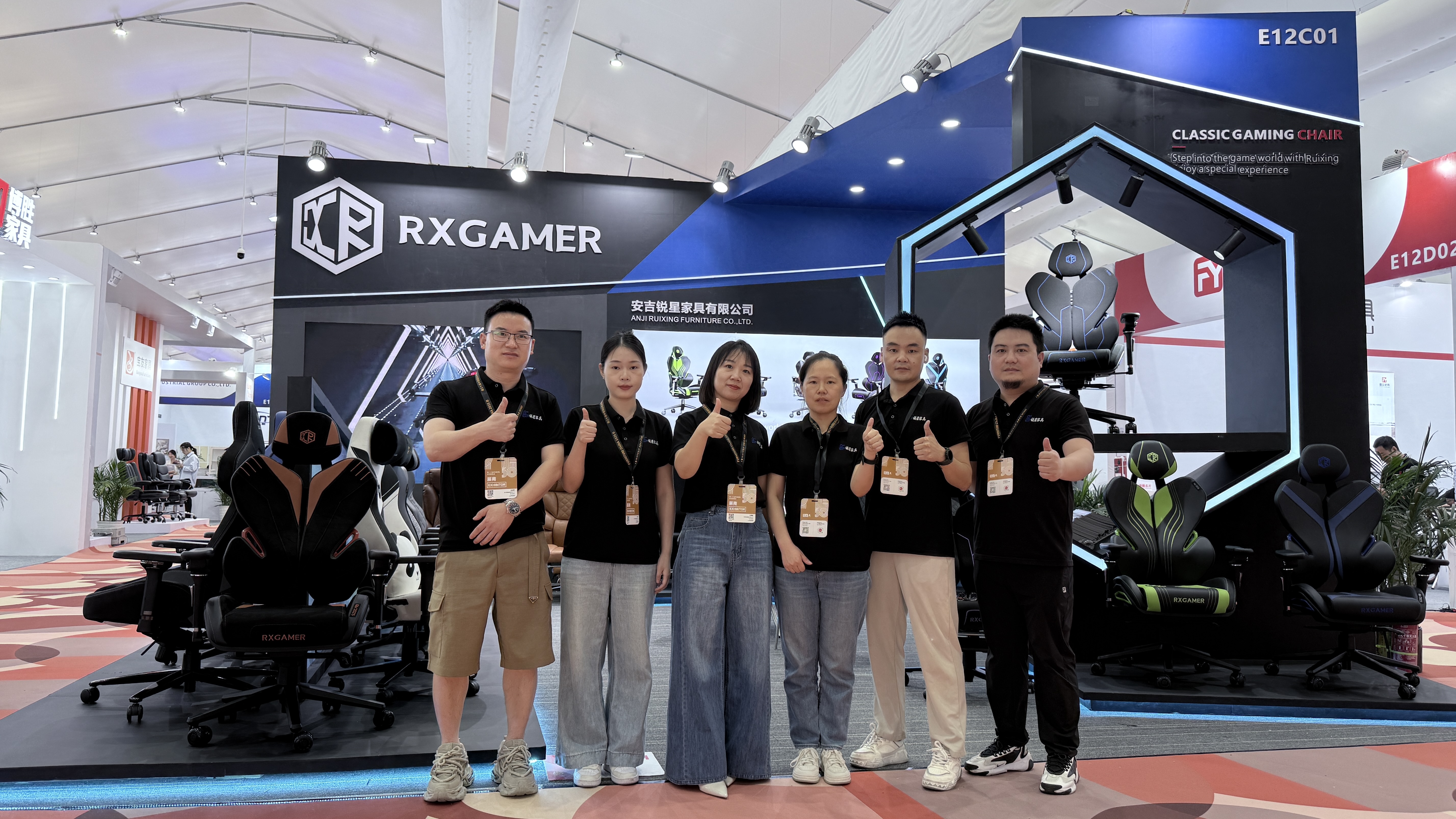 Anji RuiXing Mobilya 30. Çin Uluslararası Mobilya Fuarı'nda Başarıyla Sergilendi